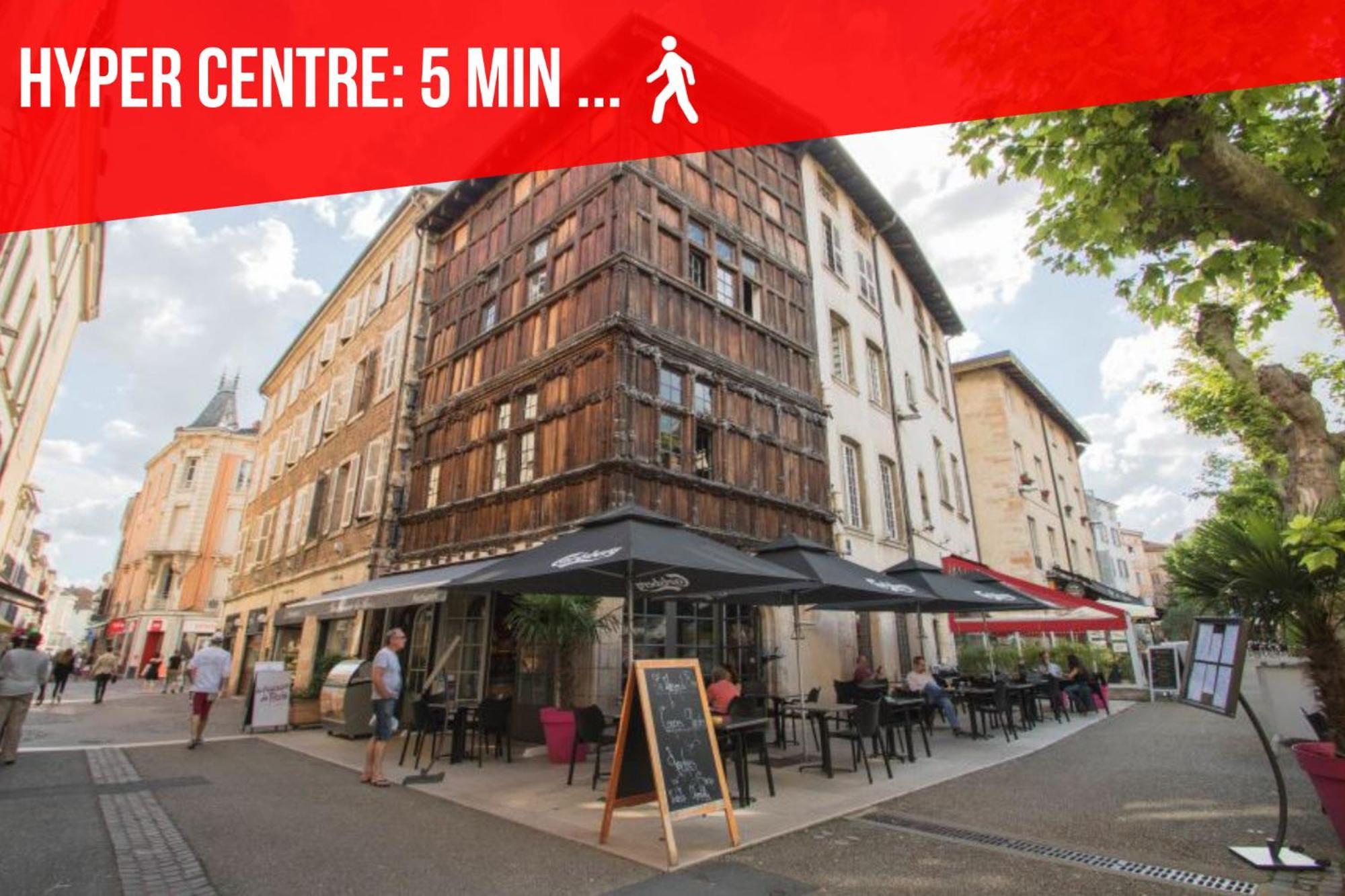 Macon - Gare - Centre Ville - Parking - Cosy - Wifi Eksteriør bilde