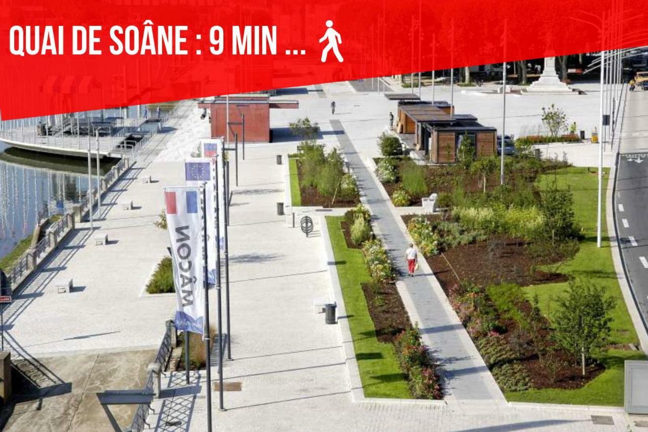 Macon - Gare - Centre Ville - Parking - Cosy - Wifi Eksteriør bilde